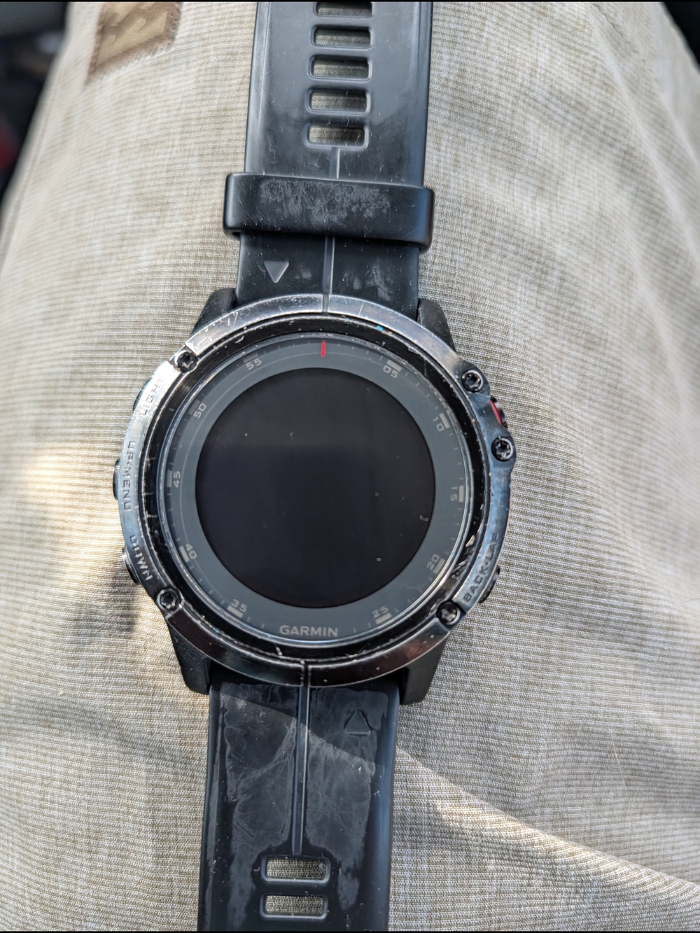 Fenix 5x Sapphire Plus Garmin black and silver GPS Sports Smartwatch 47mm